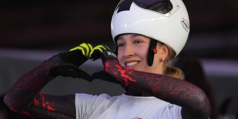 Marta Andžāne ir Latvijas skeletoniste. 
