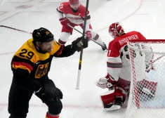 NHL superzvaigzne Draizaitls iemet jau pirmajās sekundēs, Latvijas nākamā pretiniece Vācija pieveic Dāniju