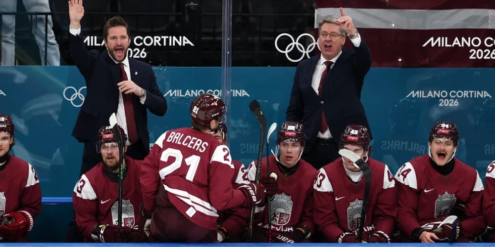 Latvijas hokeja izlases soliņš.