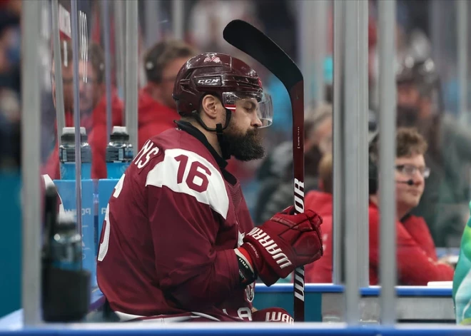 Latvijas hokeja izlases spēles pret ASV momenti.