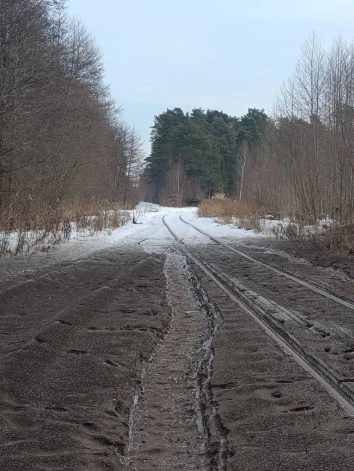 Liepājniekus “iepriecinājusi” cementa rūpnīca “CBT” pārkrāsojot Tosmarē balto sniega segu melnā nokrāsā.