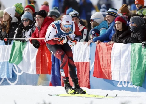 Raimo Vīgants izmantoja startēšanu pašā sākumā.