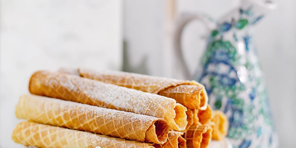 Kārdinošās plānās vafeles