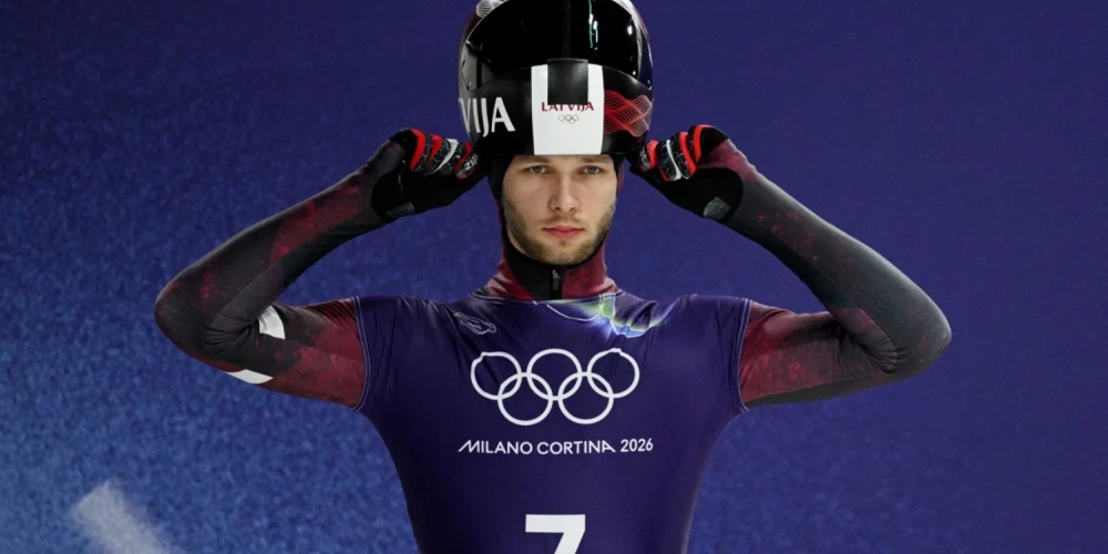 Latvijas sportists Emīls Indriksons. 