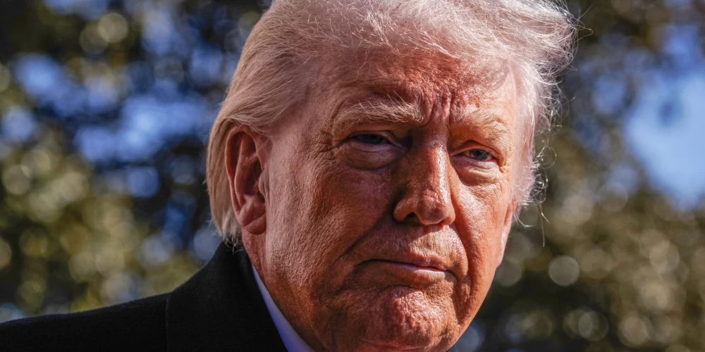 ASV prezidents Donalds Tramps.