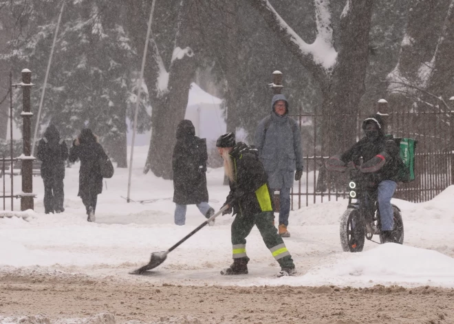 Ночью мороз в Латвии местами усилится до -24 градусов