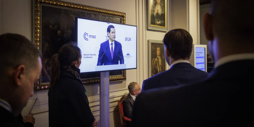 ASV valsts sekretārs Marko Rubio sestdien, runājot Minhenes drošības konferencē, atzina, ka nezina, vai Krievija nopietni noskaņota izbeigt karu pret Ukrainu.