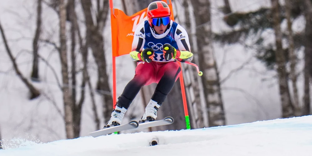 Опманис по сумме двух попыток проиграл победителю 18,10 секунды.
