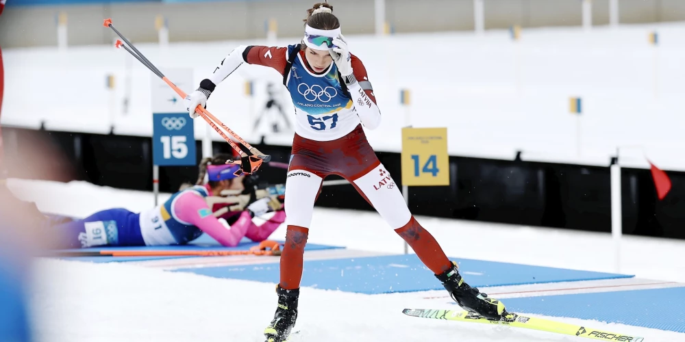 Молодое дарование латвийской команды - Эстере Волфа.