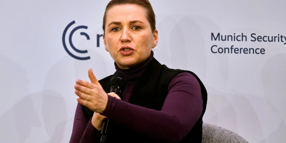 Dānijas premjerministre Mete Frederiksena (foto: Scanpix / AP)