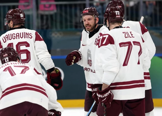 Olimpisko spēļu 9.diena: Latvijas hokeja izlase noslēgs grupu cīņas, biatlonistiem starts iedzīšanā