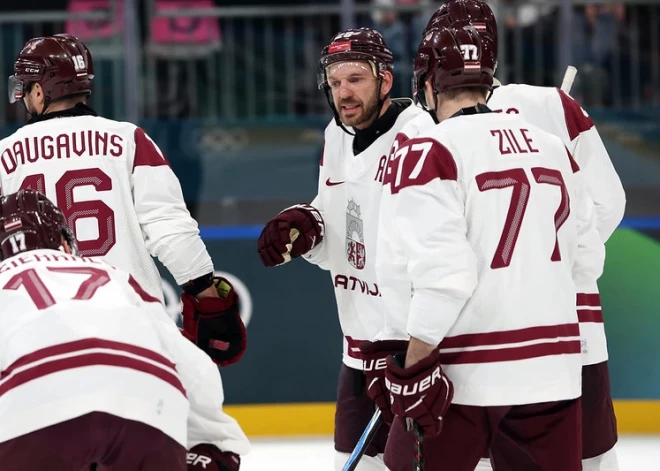 Olimpisko spēļu 9.diena: Latvijas hokeja izlase noslēgs grupu cīņas, biatlonistiem starts iedzīšanā