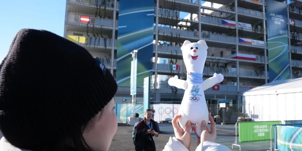 Milānas olimpiskais ciemats (foto: Romāns Kokšarovs/LOK)