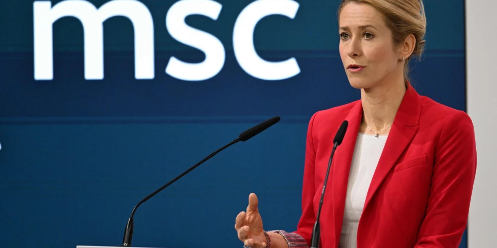 Eiropas Savienības augstākā pārstāve ārlietās un drošības jautājumos Kaja Kallasa.