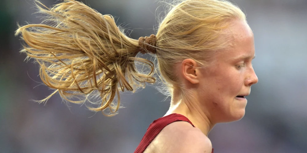 Latvijas skrējēja Agate Caune. 