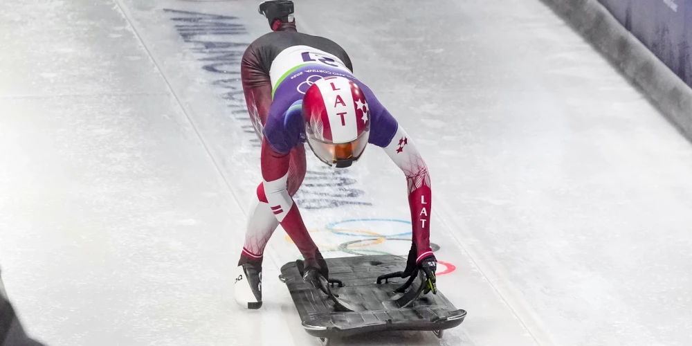 Латвийским скелетонистам на этой Олимпиаде до пьедестала было далеко.