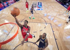 Jaunā formāta NBA Zvaigžņu spēlē uzvar ASV spīdekļi, Edvardss vērtīgākais spēlētājs