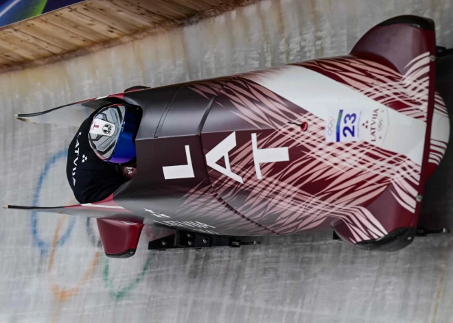 Jēkaba Kalendas divnieks pēc pirmā brauciena olimpiskajās spēles atrodas labāko desmitniekā 