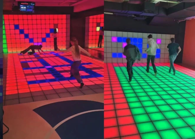 В одном из торговых центров Риги открыли крупнейший в Латвии интерактивный игровой парк