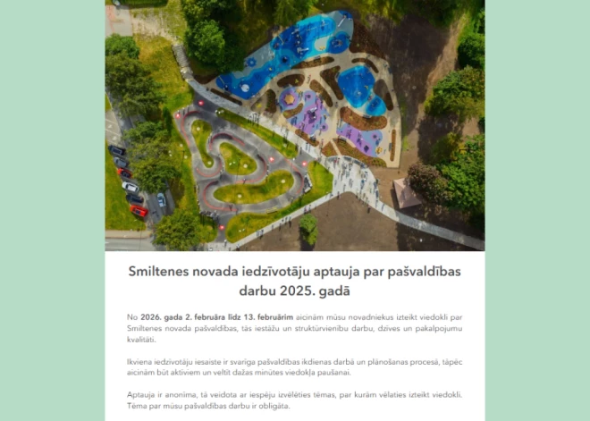 Smiltenes novadā vēl divas dienas viedokļa paušanai aptaujā par pašvaldības darbu