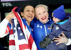 Bobslejiste Meiersa-Teilore savās piektajās olimpiskajās spēlēs izcīnījusi savu pirmo zeltu