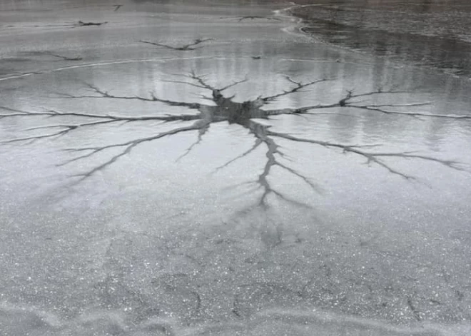 Vai esi redzējis ko šādu? Dabas aizsardzības pārvalde skaidro, kā uz ezeriem radušies šie neparastie veidojumi