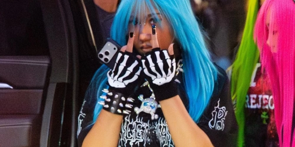 Kimas Kardašjanas un Kanjes Vesta vecākā meita Norta Vesta.