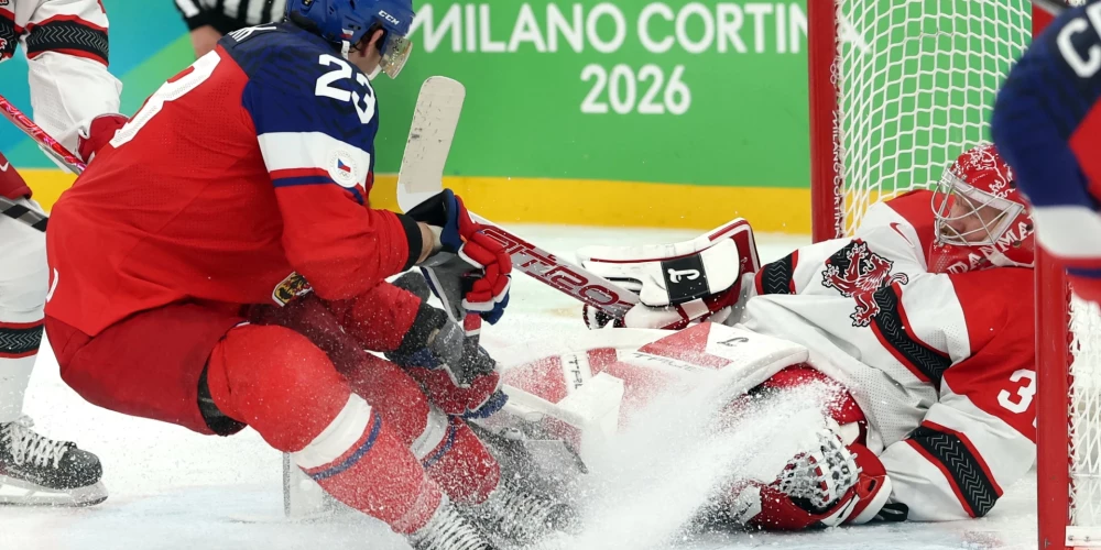 Visi pieci vārti tika gūti otrajā periodā ar nepilnu 13 minūšu intervālu.