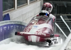 Латвийские бобслеисты завершили Олимпийские игры на восьмом месте