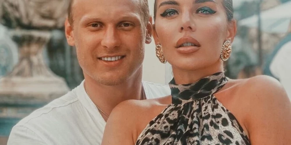 Jānis Timma un Anna Sedokova (ekrānuzņēmums no "Instagram")