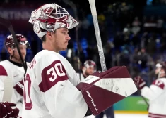 Merzļikins: Mačā ar Zviedriju, bija vārtu gūšanas iespējas, taču tās neizdevās realizēt