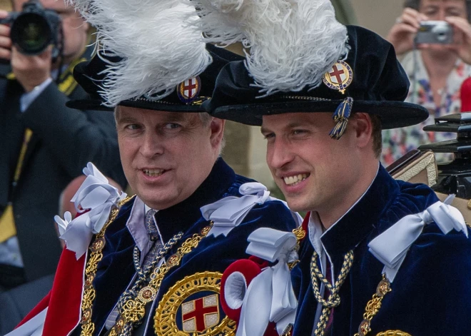 Princim Viljamam nekad nav īpaši paticis tēvocis Endrū, ziņo avots