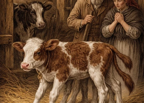 Kādus Kurzemes sētas saimniekus 1826. gada ziemā pārsteidza jaundzimis teļš ar divreiz vairāk kājām un astēm, nekā tas ir parastai govij.