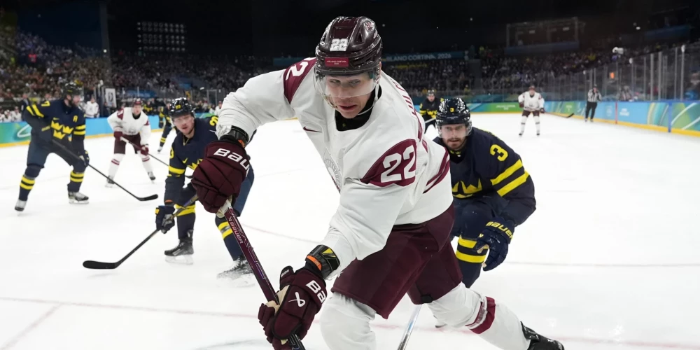 Sandis Vilmanis cīņā pie apmales.