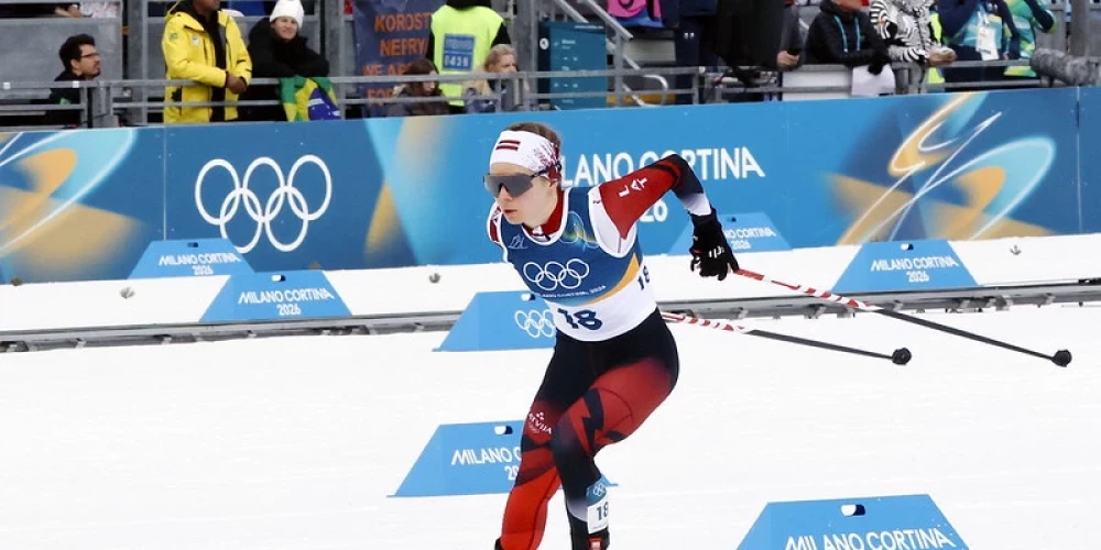 Patrīcija Eiduka aizvadījusi veiksmīgas olimpiskās spēles. 