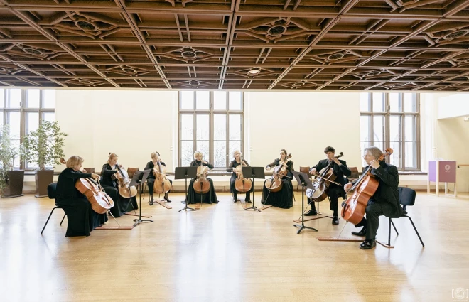 LNSO čellu Dream Team jubilejas koncerts.