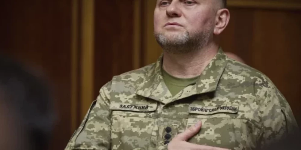 Bijušais Ukrainas armijas virspavēlnieks Valērijs Zalužnijs.