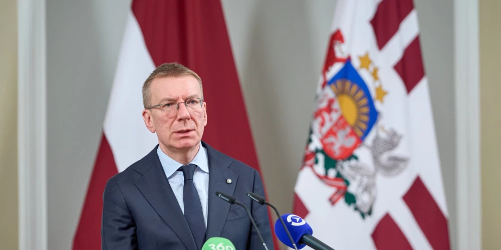 Valsts prezidents Edgars Rinkēvičs.