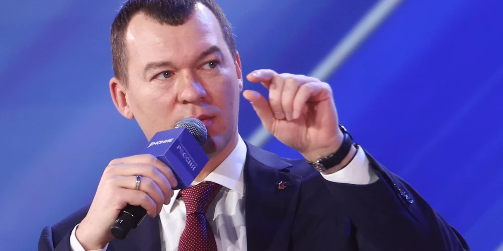 Krievijas sporta ministrs un olimpiskās komitejas vadītājs Mihails Degtjarovs