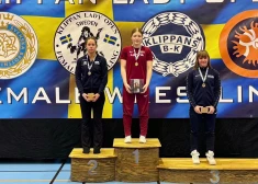 Sportiste no Olaines uzvar prestižā starptautiskā UWW turnīrā Zviedrijā