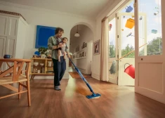 Divreiz tīrākas grīdas un ātrāka mazgāšana