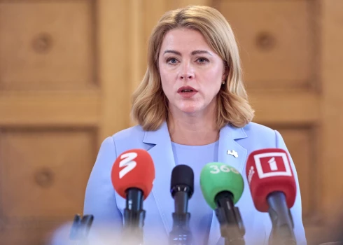 Ministru prezidente Evika SIliņa.