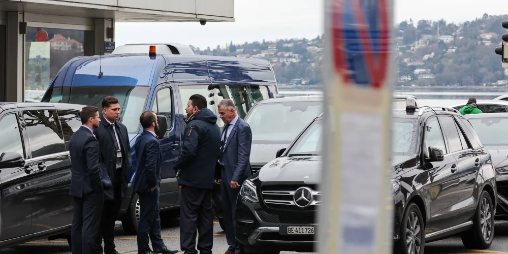 Krievijas delegācija Ženēvā. 