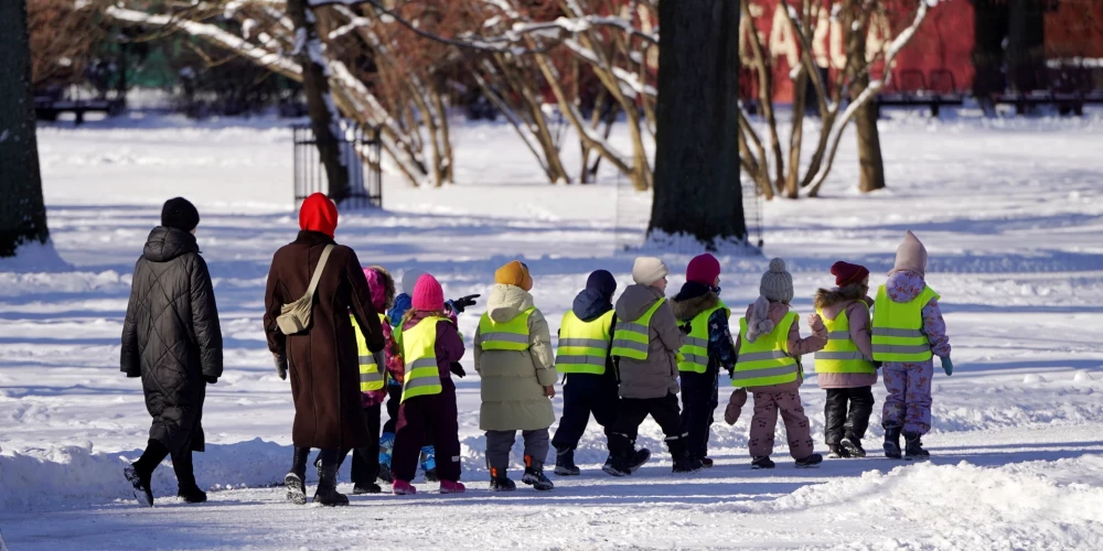 Pēc vairāku nedēļu krituma bērnudārzos palielinās apmeklētība. 
