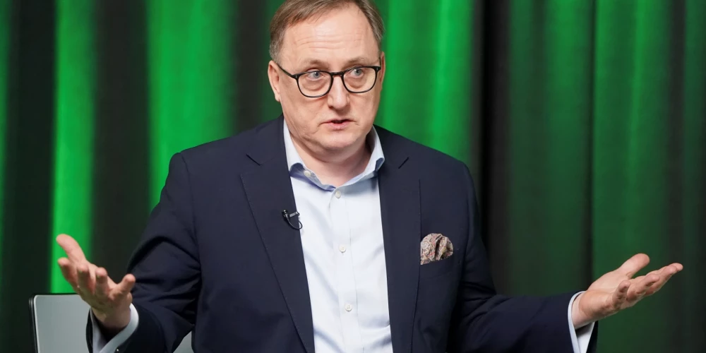 Президент Банка Латвии Мартиньш Казакс.