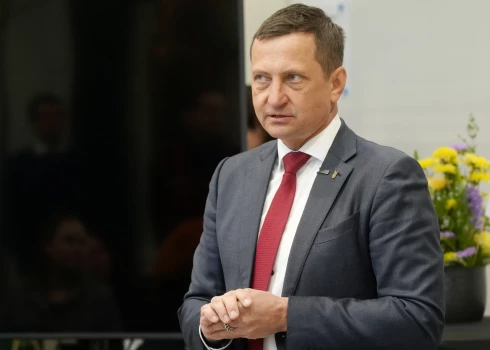 Zemkopības ministrs Armands Krauze. 