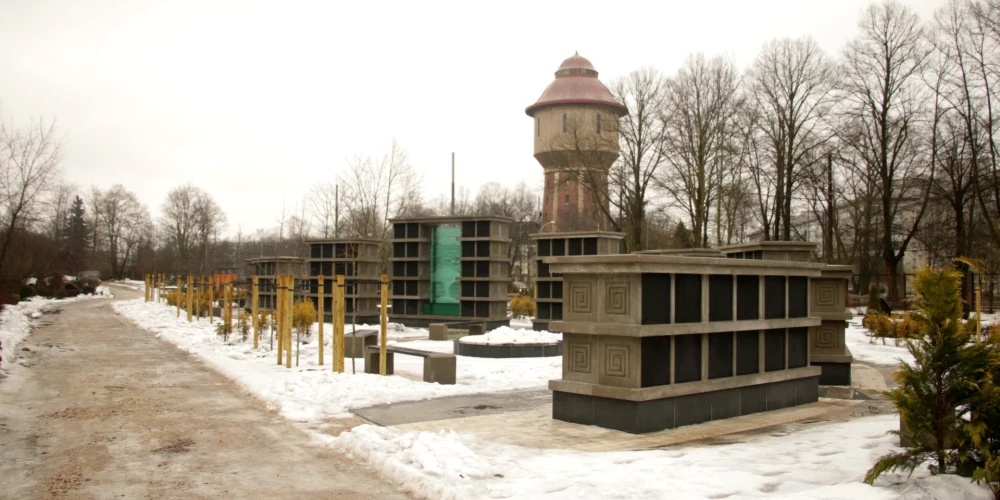 Колумбарий на Втором Лесном кладбище.