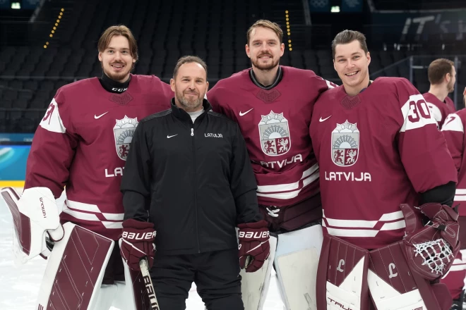 Irbe ar izlasi olimpiādē.