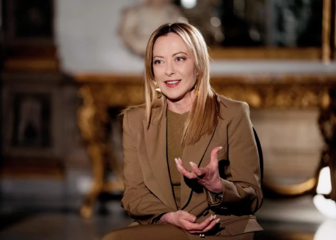Itālijas premjerministre Džordža Meloni uzsver, ka sarunās par Ukrainu sperti svarīgi soļi.