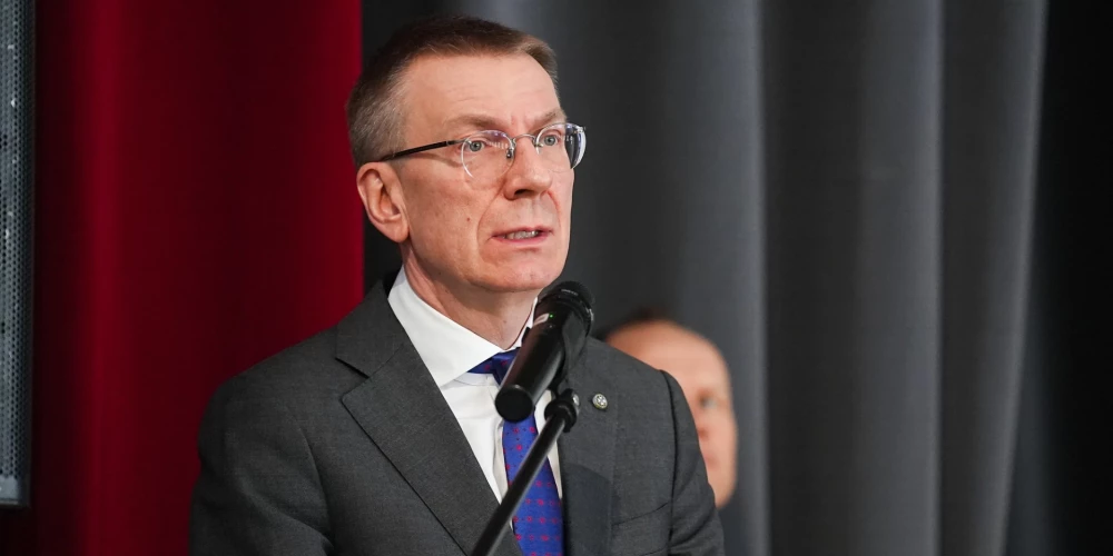 Valsts prezidents Edgars Rinkēvičs.